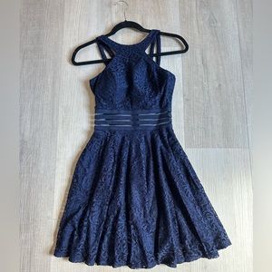 Navy mini dress size 0